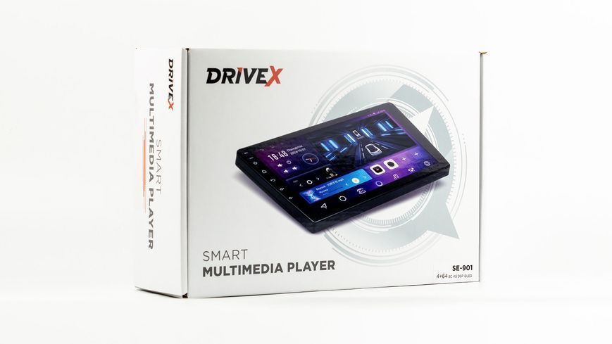 Автомобільний мультимедійний центр 9" з бездротовим CarPlay та Android Auto - DriveX SE-901 9" DSP 8xCores 4/64GB 4x45W Android 13.0 DR-00003155 фото