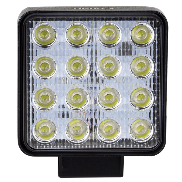 Фара додаткового світла DriveX WL SQ-03 FL 16-48W 107x107mm Серія - робоче світло DR-00000502 фото