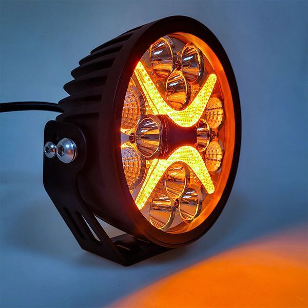 Фара додаткового світла DriveX WL R-111 DLX 5.5" COMBO+DRL 12L-60W OSR DR-00001197 фото