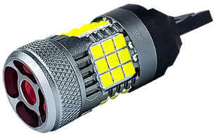 Світлодіоди в габаритні вогні. підсвітку номера та в салон DriveX S25-101 1156-15 12V автомобільні світлодіоди 12В DR-00001779 фото