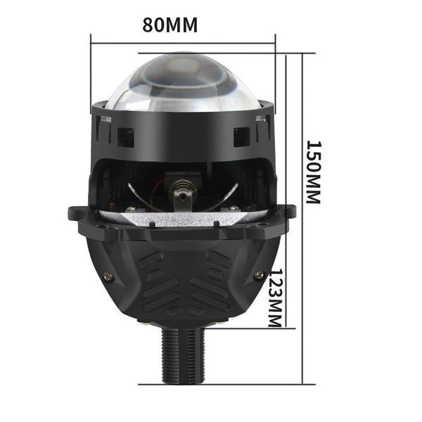 LED лінзи (модулі) для фар DriveX BiLED ULTRA Orig 3.0" 65/78W 5800K к-т 2 шт. DR-00003329 фото