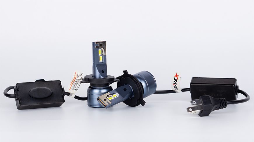LED лампи автомобільні DriveX AL-07 H4 H/L 6000K LED 60W CAN 12V DR-00001041 фото