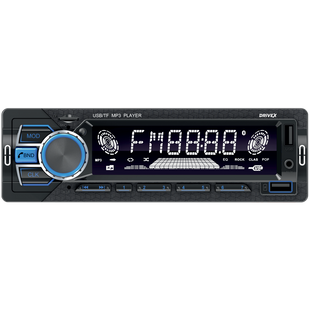 Автомагнітола 1-Din DriveX MPU-107 4х45Вт BT APP DR-00002423 фото