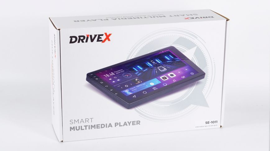 Автомобільний мультимедійний центр 10" з бездротовим CarPlay та Android Auto - DriveX SE-1011 4+64 QLED DSP 4CF 4x50W DR-00020723 фото