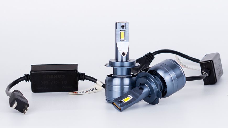 LED лампи автомобільні DriveX AL-07 H7 6000K LED 60W CAN 12V DR-00001042 фото