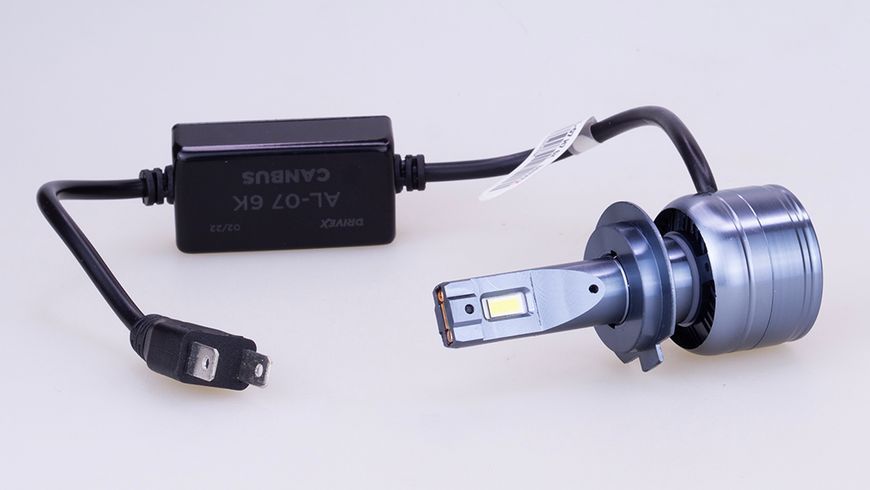 LED лампи автомобільні DriveX AL-07 H7 6000K LED 60W CAN 12V DR-00001042 фото