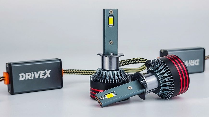 LED лампи DriveX FE-01 H1 57W 6000K CAN к&ndash;т 2 шт. DR-00001712 фото