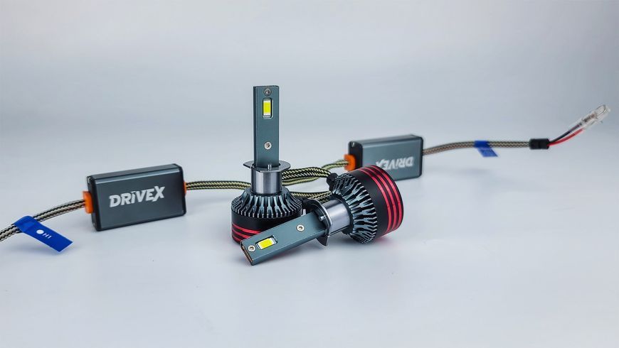LED лампи DriveX FE-01 H1 57W 6000K CAN к&ndash;т 2 шт. DR-00001712 фото
